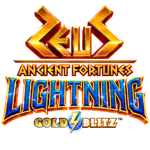 Ancient Fortunes Zeus Gold Blitz Lightning™ logo